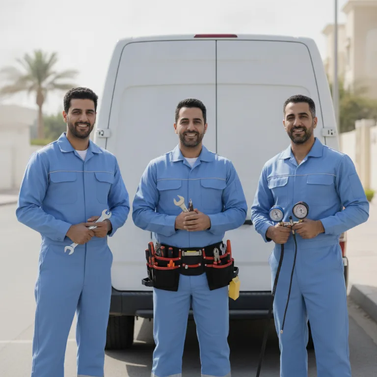 إصلاح مضخة حرارية مجمع دبي للاستثمار